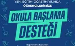 Büyükşehir Belediyesinden Öğrencilere Eğitim ve Kırtasiye Desteği