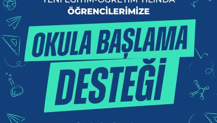 Büyükşehir Belediyesinden Öğrencilere Eğitim ve Kırtasiye Desteği