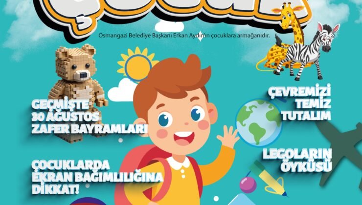 Osmangazi’de Çocuk Dergisinin İkinci Sayısı Yayınlandı