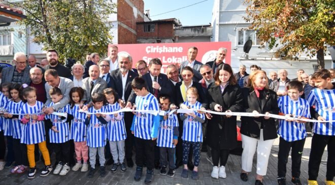 Çirişhane Spor Kulübü Lokali  Törenle Açıldı