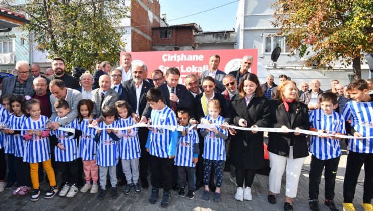 Çirişhane Spor Kulübü Lokali  Törenle Açıldı