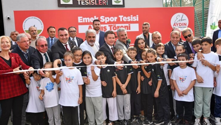 Emek Spor Tesisleri Törenle Hizmete Açıldı