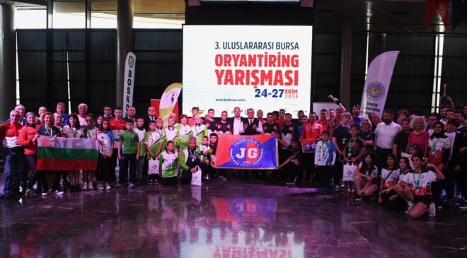 3. Uluslararası Bursa Oryantiring  Yarışması Tamamlandı