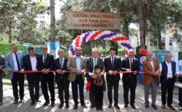 Bursa’da Türkiye’nin ilk “Kültürel Miras Temalı Açık Hava Sınıfı” Açıkdı