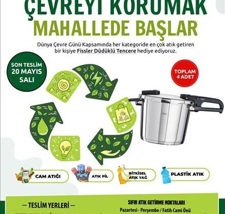 İnegöl’de Dünya Çevre Gününe Özel Kampanya