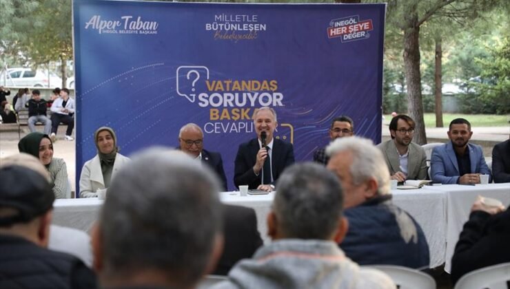 Yunus Emre Mahallesi Sordu İnegöl Belediye Başkan Alper Taban Cevapladı