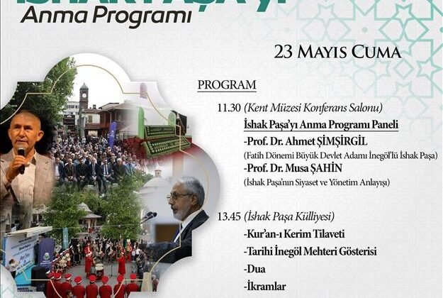 İnegöl’de İshak Paşa Vefatının 538. Yılında Anılacak