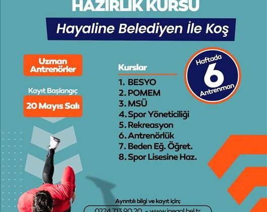 İnegöl Belediyesi’nden Gençlere Destek