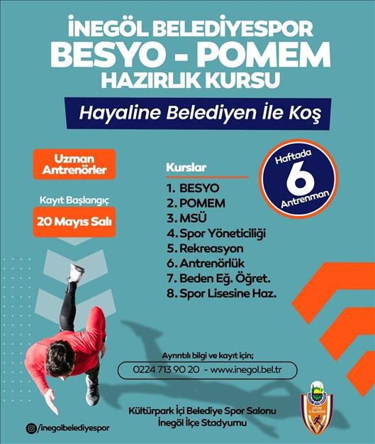 İnegöl Belediyesi’nden Gençlere Destek