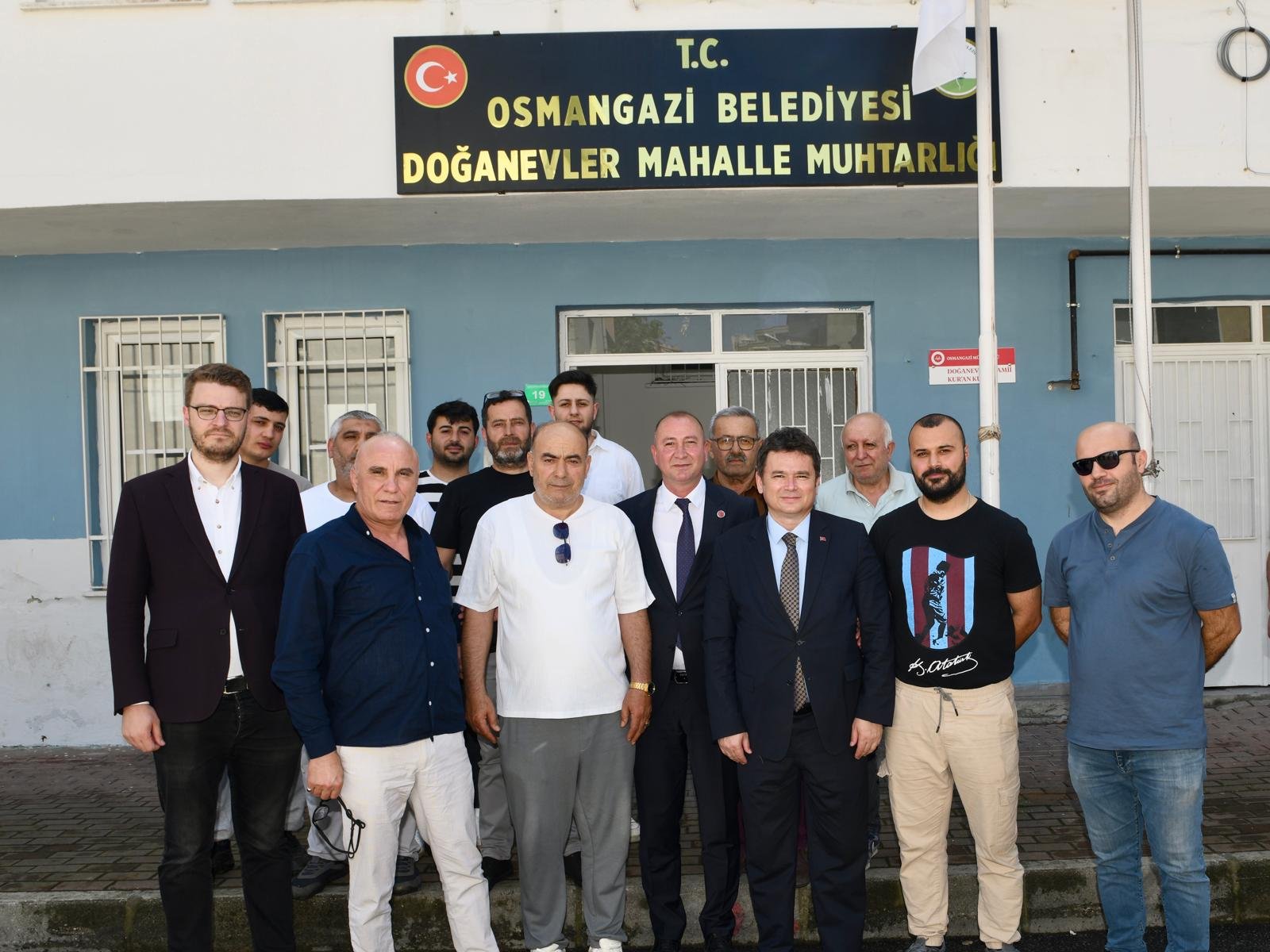 Osmangazi Belediye Başkanı Erkan Aydın Doğanevler Mahalle Sakinleriyle Buluştu