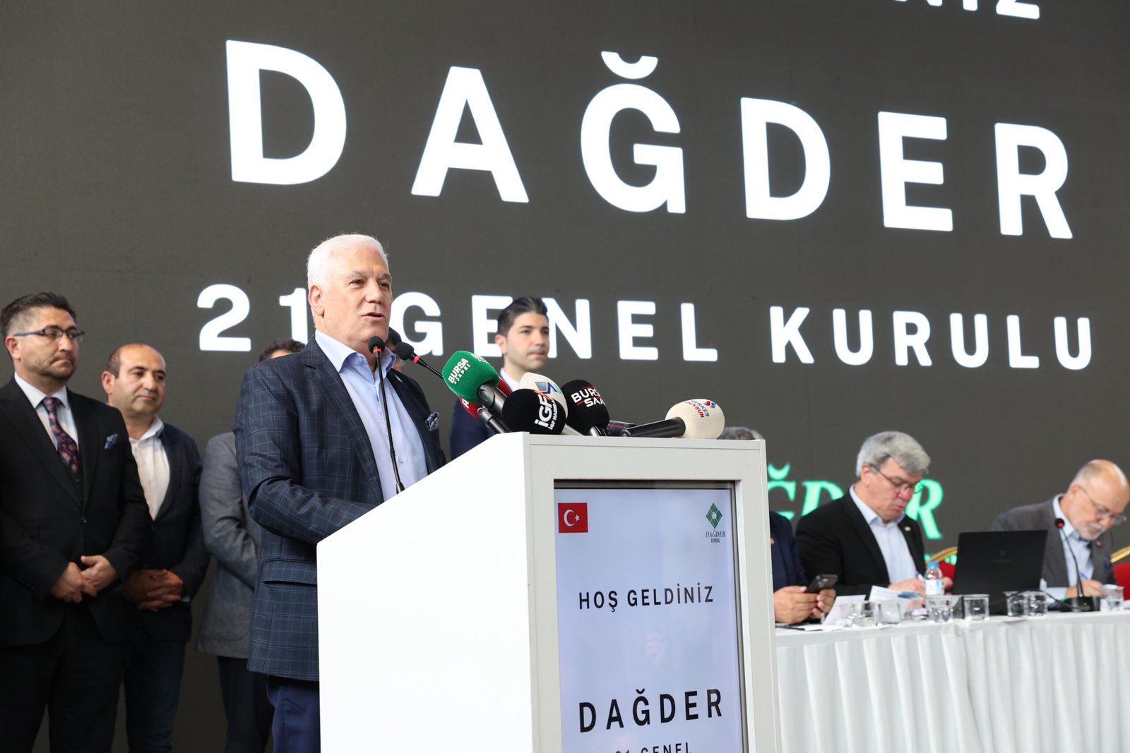 Büyükşehir Belediye Başkanı Mustafa Bozbey DAGDER Genel Kuruluna Katıldı