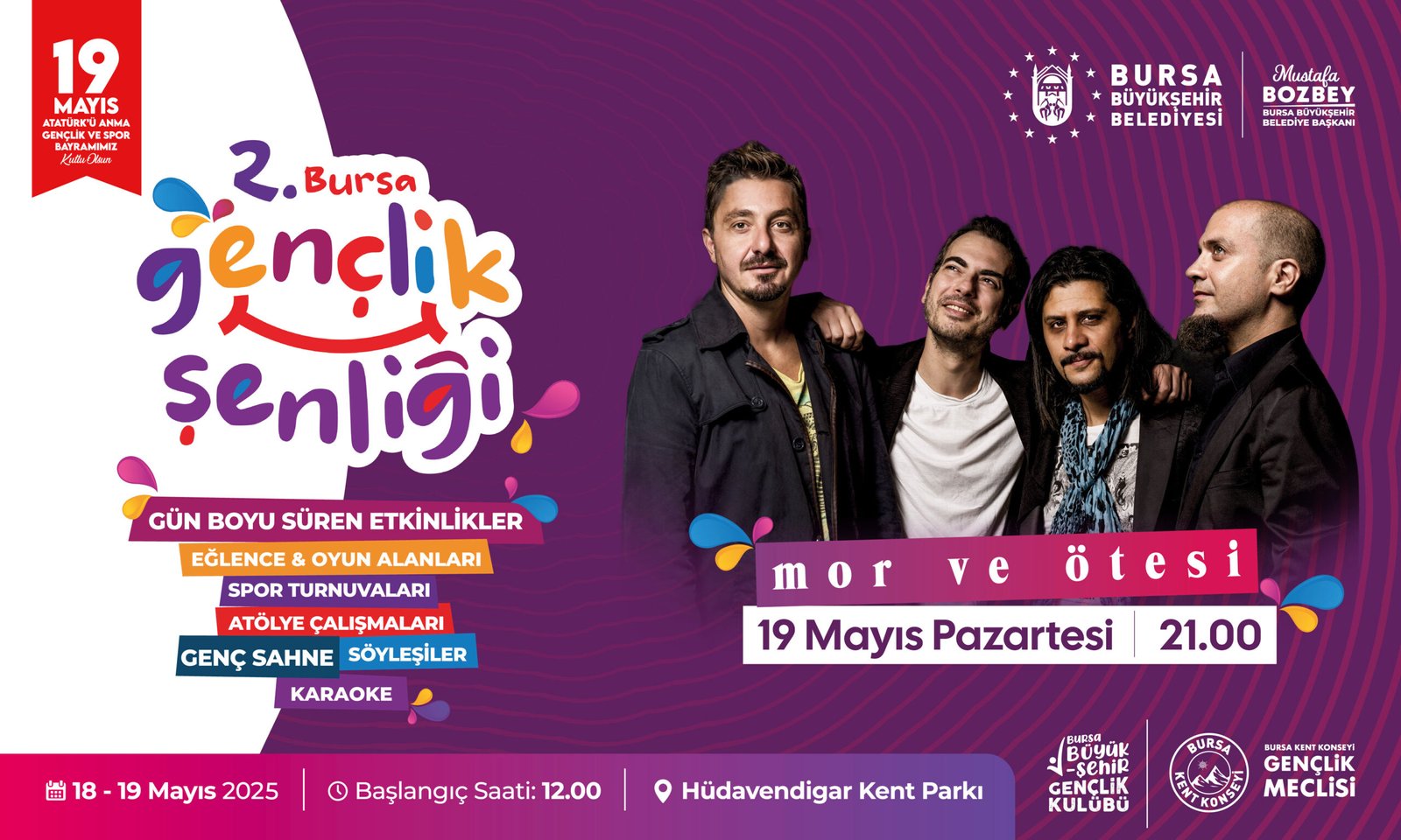 19 Mayıs Büyükşehir Belediyesi’yle Doyasıya Kutlanacak
