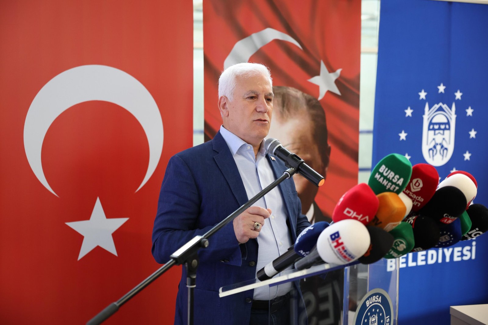 Büyükşehir Belediye Başkanı Mustafa Bozbey “Bursalıların da Çalışma Arkadaşlarımızın da Haklarını Koruyoruz’