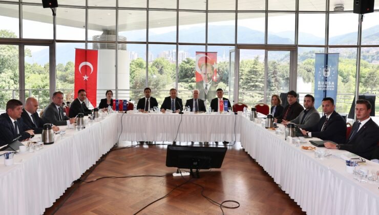 Bursa’da ‘Marmara Denizi’nde Müsilaj ile Mücadele’ Toplantısı Düzenlendi