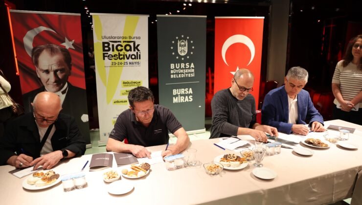 Uluslararası Bursa Bıçak Festivali ile Vitrine Taşındı