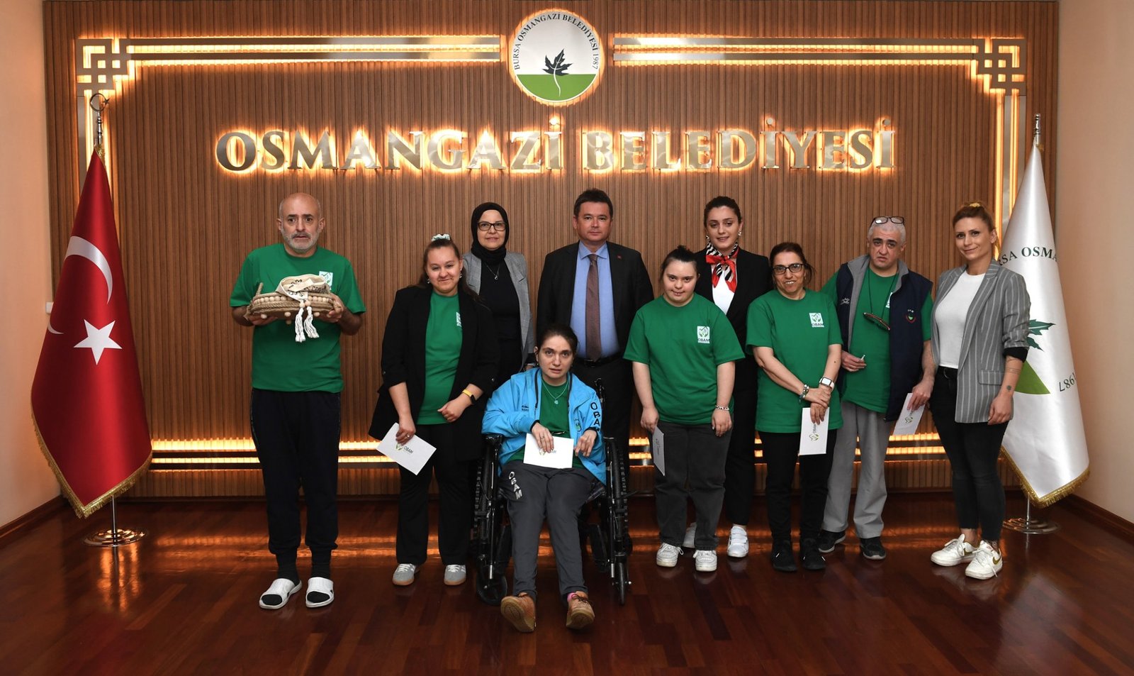 Osmangazi Belediye Başkanı Erkan Aydın Özel Misafirlerini Ağırladı