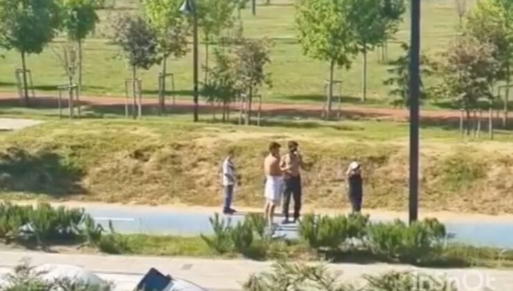 Soğanlı Mahallesi Millet Mahallesi Millet Parkında Yüzleri Maskeli Grup Terör Estiriyor