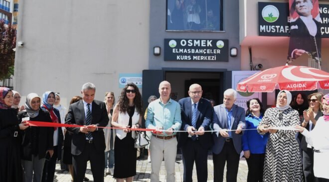 Osmangazi’de Kursiyerlerin Yaptığı Ürünler Ustaları Aratmadı