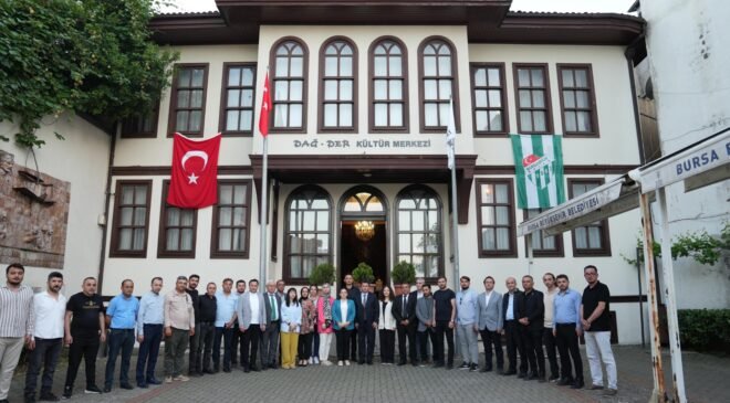 Osmangazi Belediye Başkanı Erkan Aydın’dan DAĞDER’e Hayırlı Olsun Ziyareti
