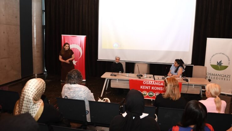 Osmangazi’de “Kadın Sağlığı Paneli” Düzenlendi