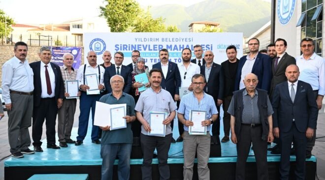 Yıldırım Şirinevler’de Yılların Problemi Çözüme Kavuşuyor