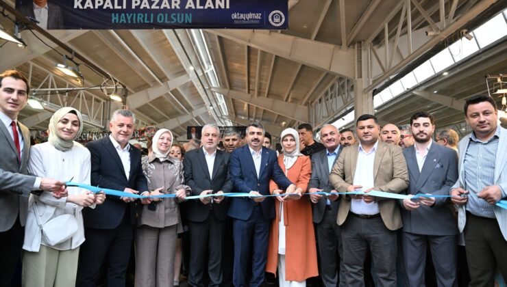 Yıldırım Bağlaraltı Mahallesindeki Modern Pazar Alanı Hizmete Açıldı