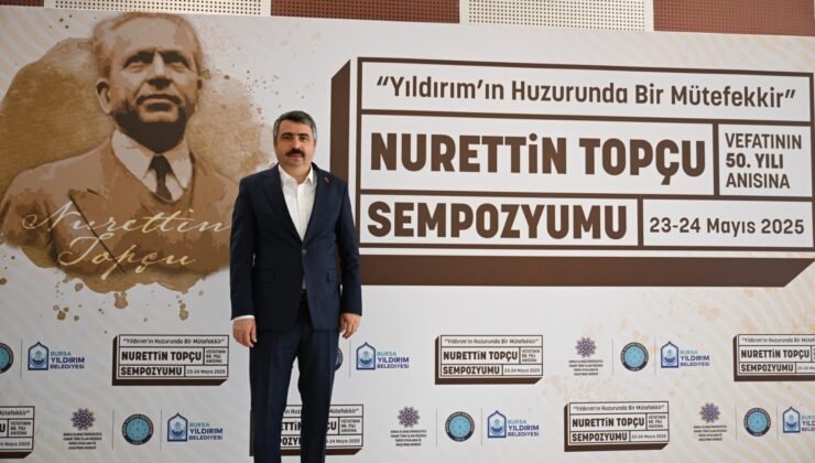 Yıldırım Belediyesi’nden Fikir Dünyasının Öncü İsimlerinden Nurettin Topçu’ya Vefa