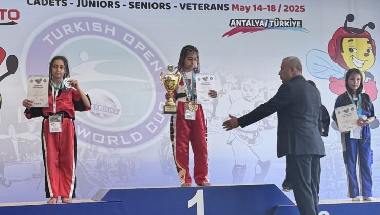 Dünya Kickboks Şampiyonasında Bursa’lı Sporcu Hira Kaptan Dünya 1. si Oldu