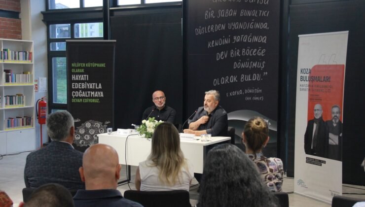 Nilüfer’de Ödüllü Yazar Yavuz Ekinci Okurlarıyla Buluştu