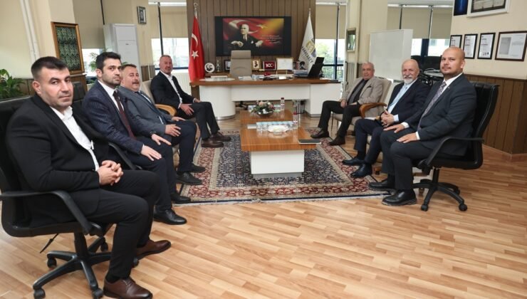 Nilüfer Belediye Başkanı Şadi Özdemir’den İş Birliği  Ziyaretleri