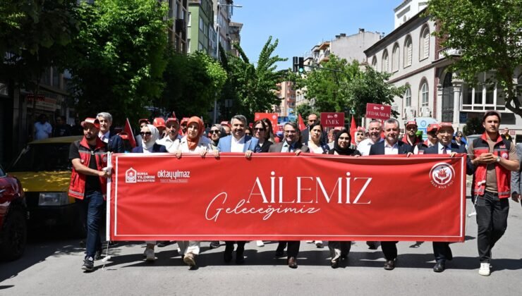 Yıldırım’da ‘Aile için Yürüyüşü’ Düzenlendi