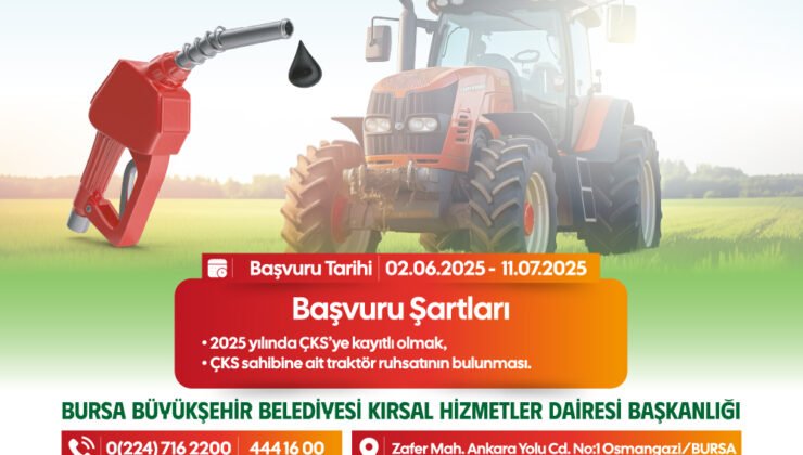Büyükşehir Belediyesi’nden Yüzde 100 Hibe “Mazot Desteği”