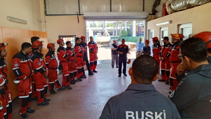 BUSKİ Bünyesinde Kurulan Arama ve Kurtarma Ekibi Akredite Oldu