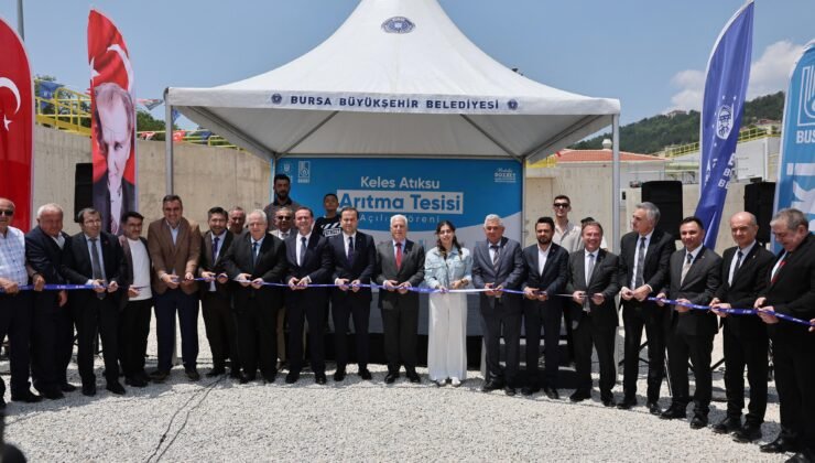 Keles Atıksu Arıtma Tesisi Törenle Açıldı