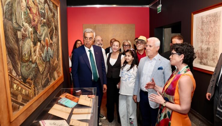 Usta Ressam İbrahim Balaban’ın Eserleri Bursalılarla Bir Araya Geldi