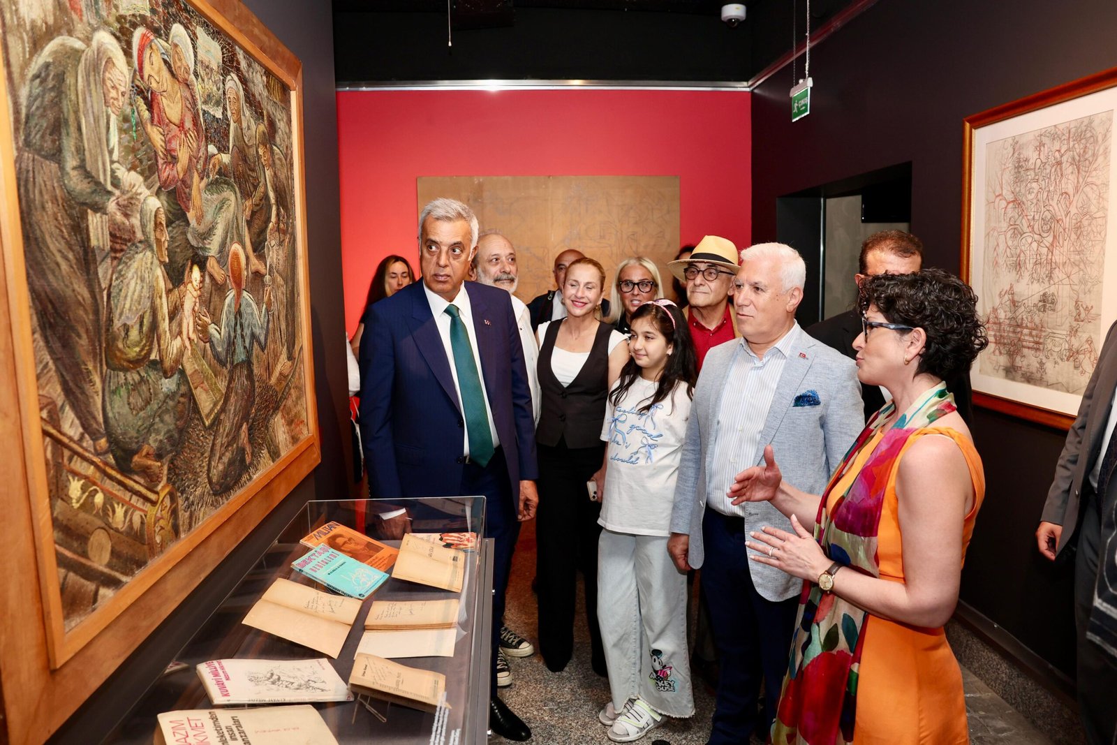 Usta Ressam İbrahim Balaban’ın Eserleri Bursalılarla Bir Araya Geldi
