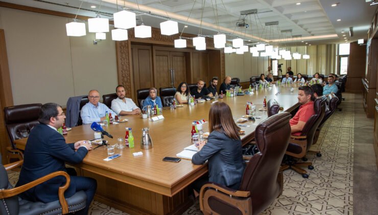 Büyükşehir Belediyesi’nden Meslek Odalarına “Atatürk Spor Solonu” Bilgilendirmesi