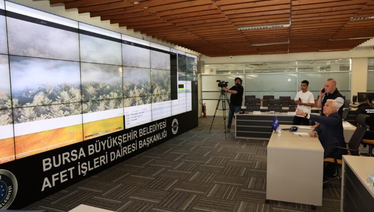 Büyükşehir Belediyesi’nden Orhaneli’deki Yangına Anında Müdehale