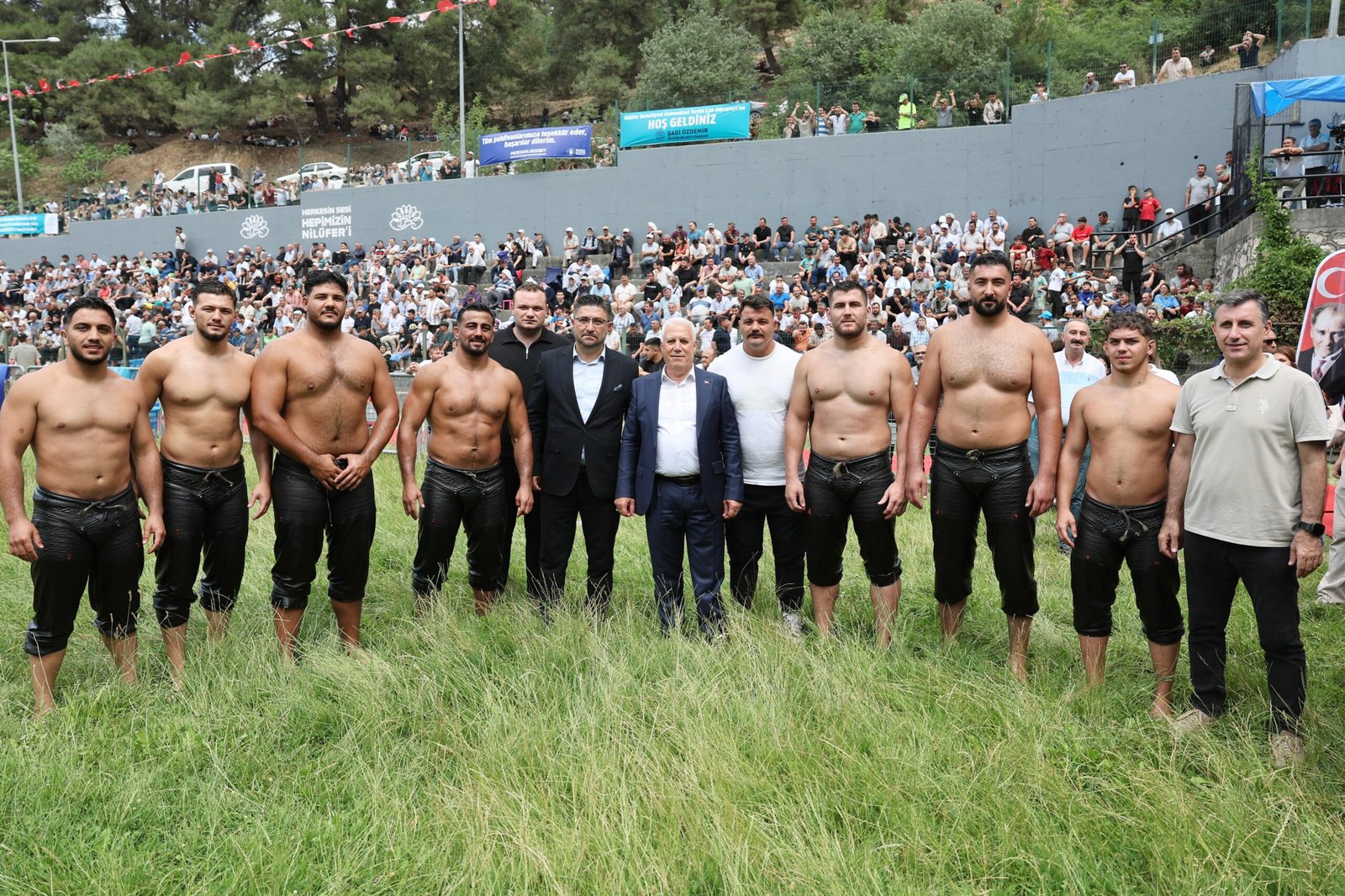 Bursa’da 63. Tarihi Çalı Yağlı Güreşleri Başladı
