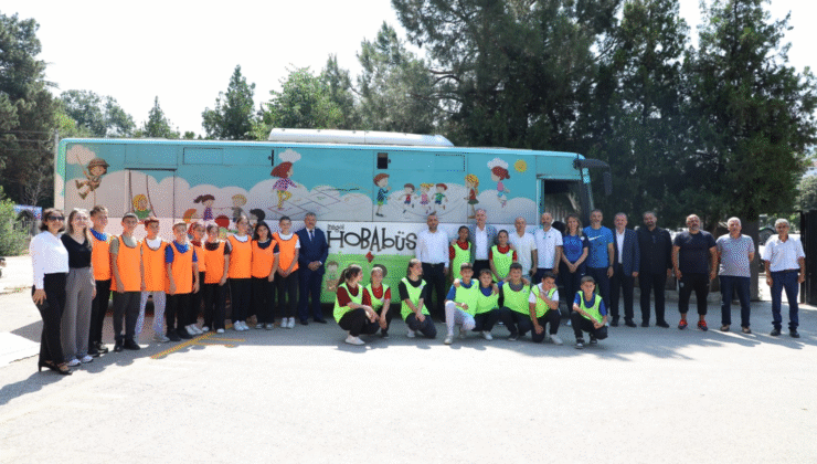 İnegöl’de Hobabüs Nisan Ayından Bu Yana 20 Kırsal Mahallede Okulları Ziyaret Etti