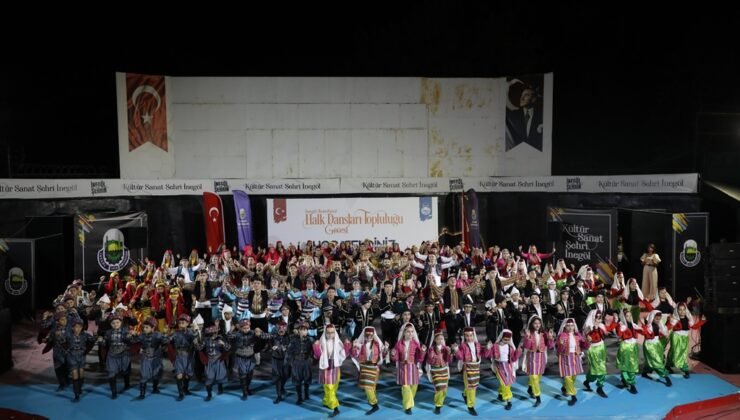 İnegöl’de 14. Halk Dansları ile Yaz Etkinlikleri Başladı