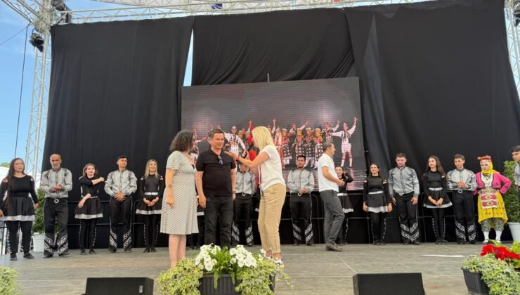 Almanya’nın Hessen Eyaletinde Düzenlenen Hessentag 2025 Festivali’nde Osmangazi Rüzgarı