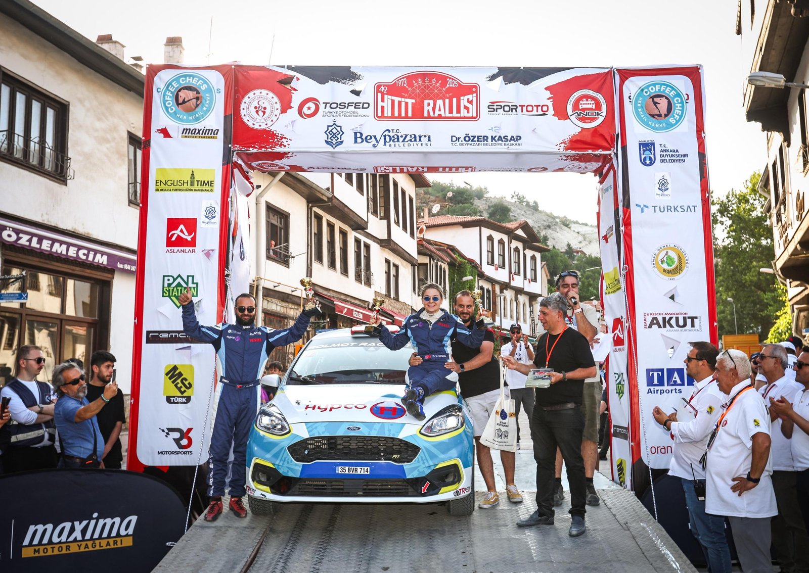 Dünyadaki ilk ve Tek Engelli Kadın Ralli Pilotu Kübra Denizci Keskin Hitit Rallisinde Çifte Podyum