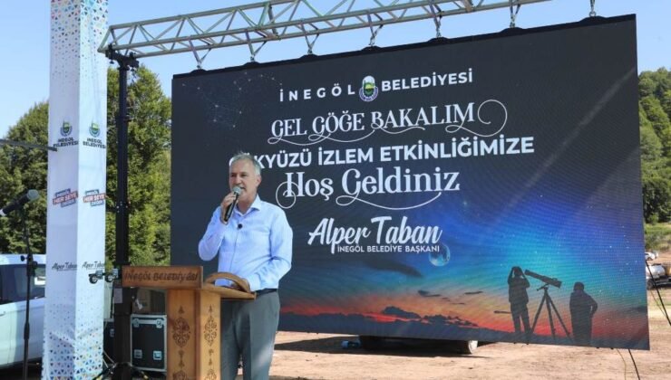 İnegöl’de Doğa ve Bilim Meraklıları Bir Araya Geldi