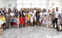 Osmangazi’de Minik Öğrencilerin Karne Heyecanı