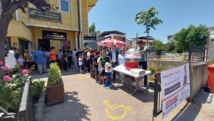Bursa’da Karne Hediyesi Pamuk Şeker