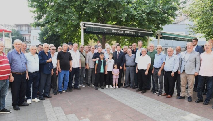 Osmangazi Belediye Başkanı Erkan Aydın Kemerçeşme Mahalle Sakinleriyle Kahvaltıda Buluştu