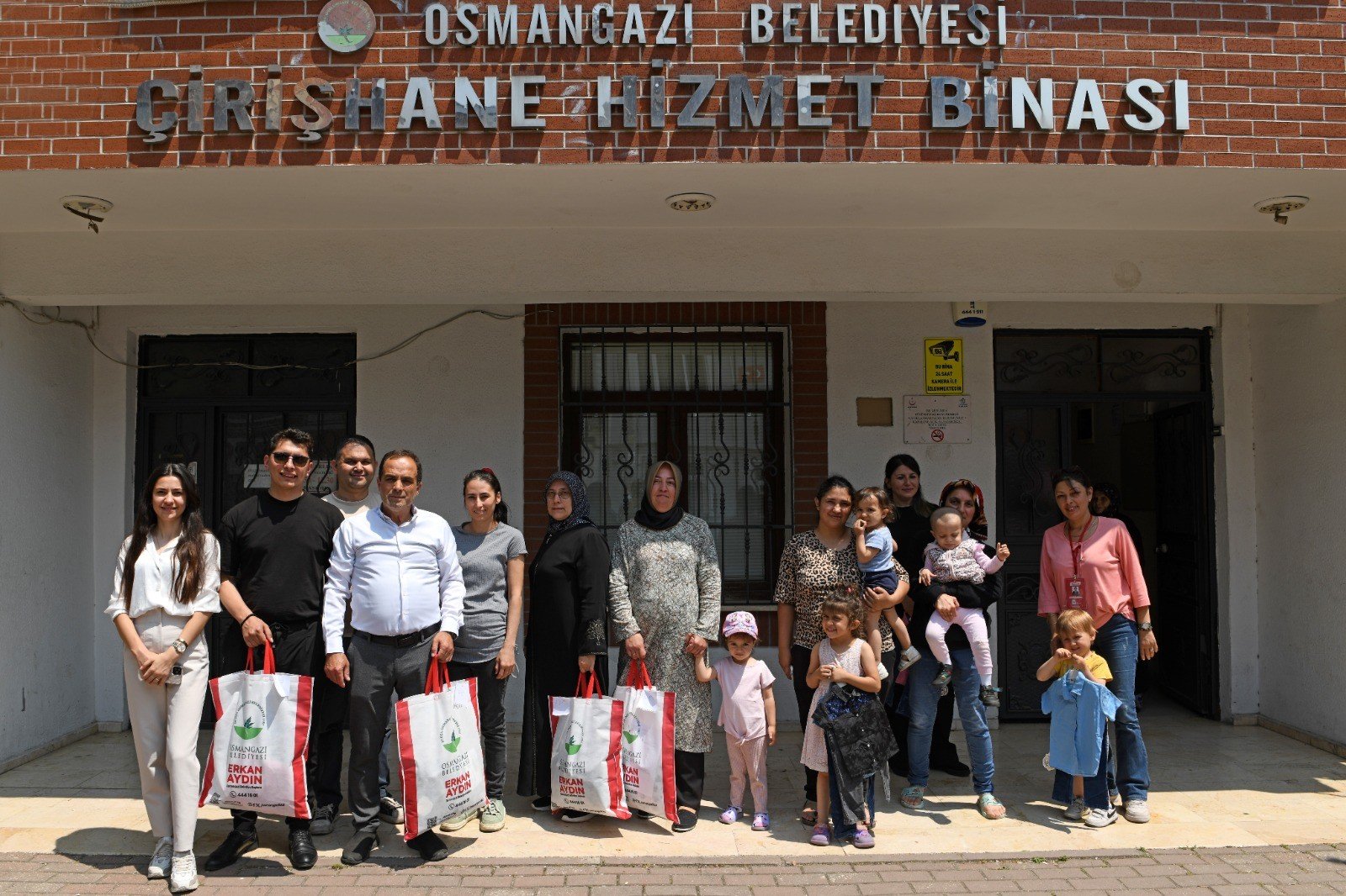 Osmangazi’li Çocuklar Kurban Bayramı Sevincini Erken Yaşadı