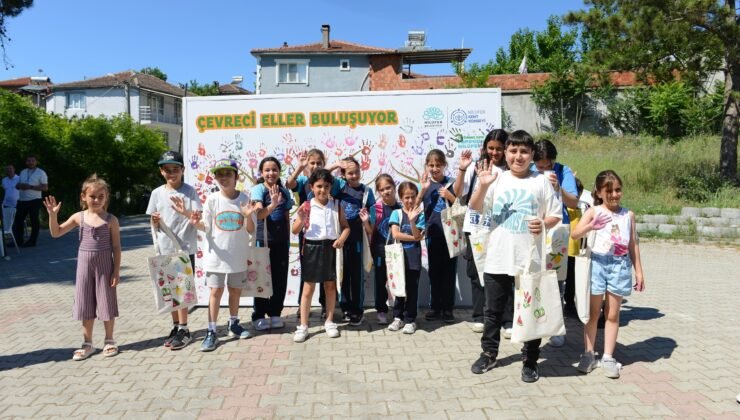 Nilüfer’de Minik Eller Çevre için Konaklı’da Buluştu
