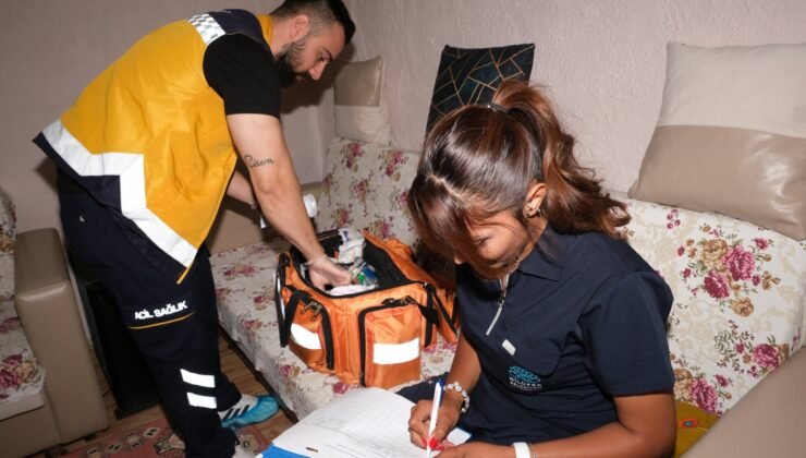 Nilüfer Belediyesi İhtiyaç Sahiplerine Evde Sağlık Hizmeti Sunuyor